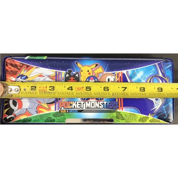 Vintage 90s Original Game Freak Pokemon Pikachu Pocket Monsters Pencil Box - Picture 8 of 10